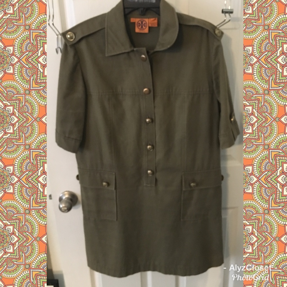 Tory Burch military dress